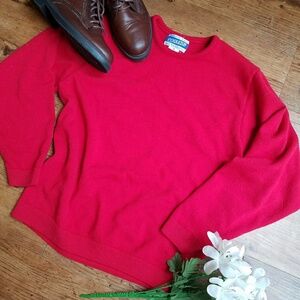Pendleton Red Sweatshirt Vintage M